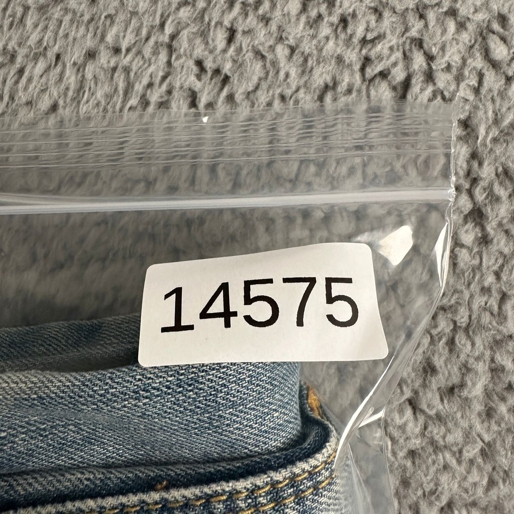Vtg‎ SilverTab Jeans Mens W36 L30 Baggy Light Blue Cotton Relaxed Wide Leg Y2K - Picture 16 of 16